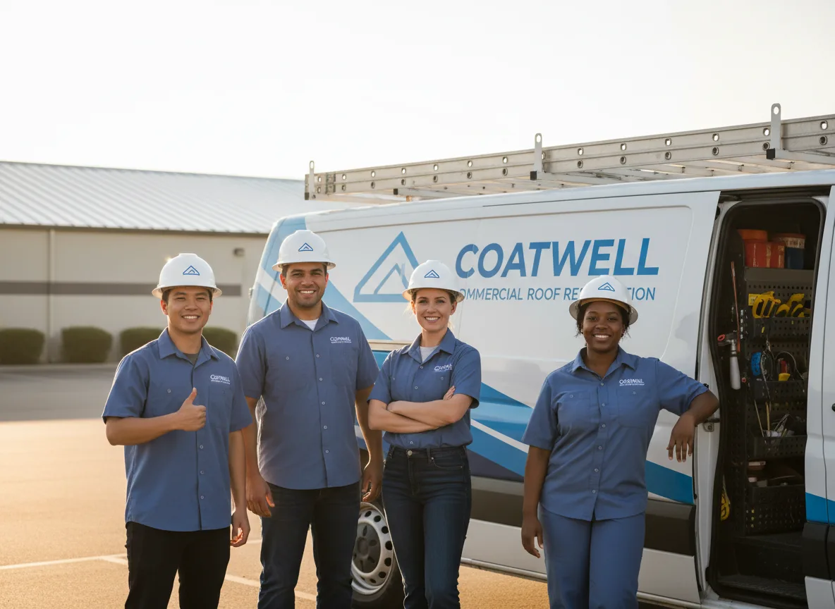 Commercial roof coating company in Franklintown, PA